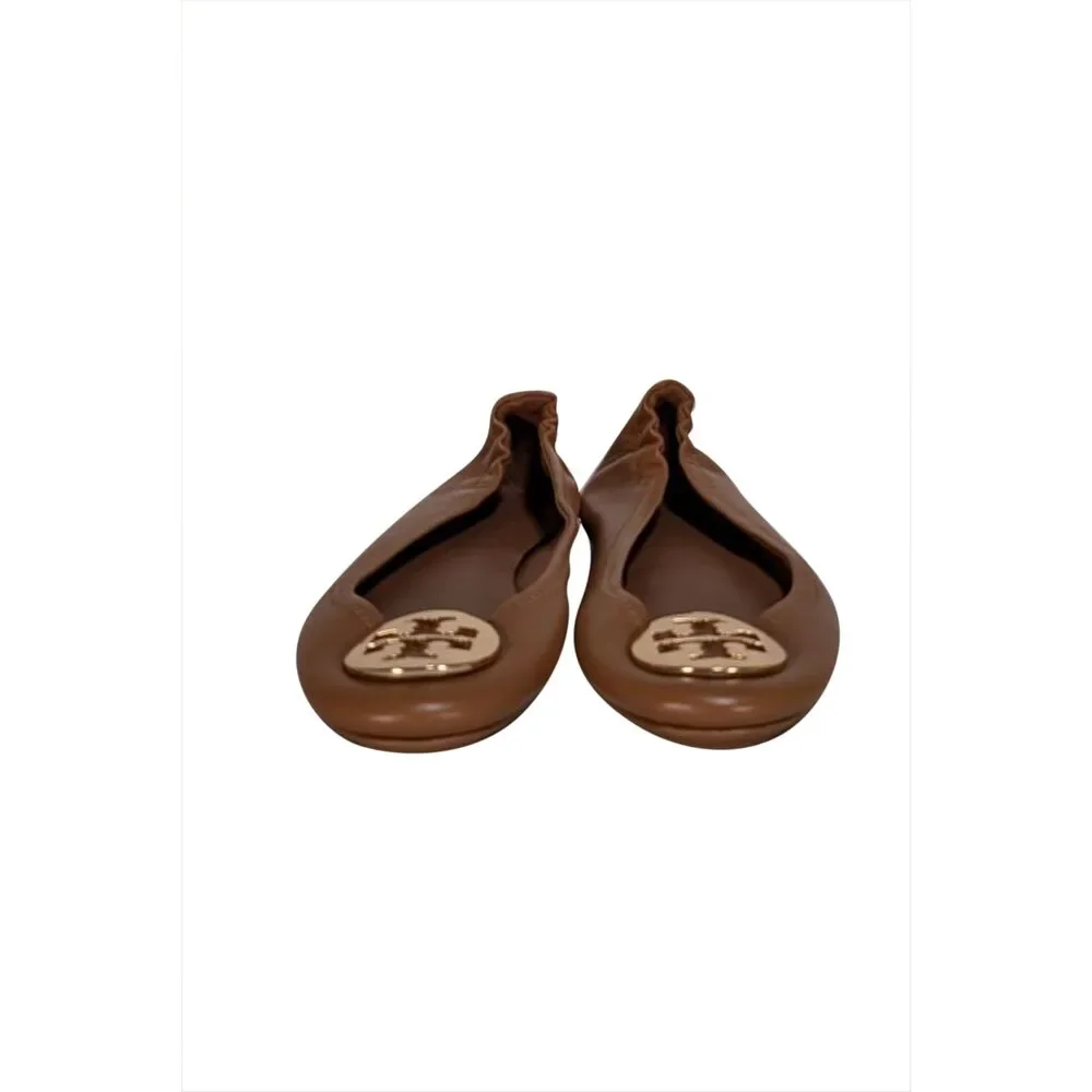 Tory Burch - Tan Leather Flats Sz 6.5